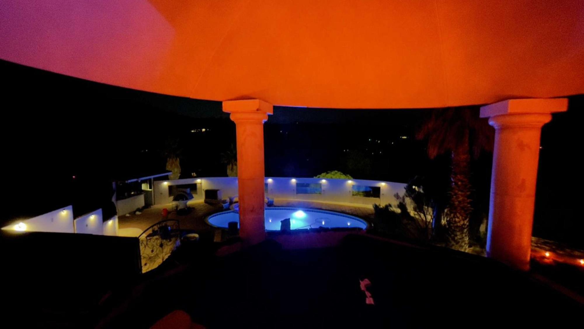 Private Home On 10 Acres - Heated Salt Pool & Jacuzzi, Mountain & City Views, Horseshoes, Basketball, Bbq, Golf Putting, Foosball, Croquet, Bose Stereo, White Cotton Bedding - Hilltop Hacienda, Pool Heat Optional Jamul Экстерьер фото